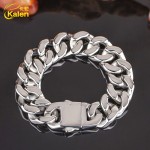 Men's titanium bracelet polished