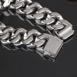 Men's titanium bracelet polished