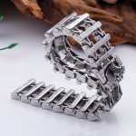  Retro chic keel titanium men's bracelet