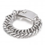  Simple Cool Men's titanium Bracelet