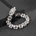 Popular Retro Men's titanium Bracelets with Accessories