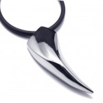 Man Exclusive Polished Pure Titanium Pendant-New 17601