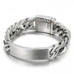 Fashion hip hop men's bracelet titanium jewelry