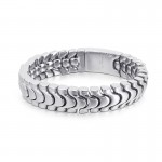  Men's keel bracelet Cool titanium bracelet