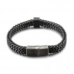 Men's bracelets retro hip hop fashion titanium bracelets