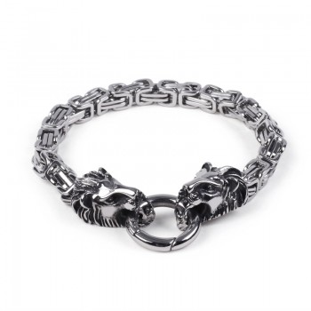  Cross Border Men's Imperial Chain Lion Bracelets