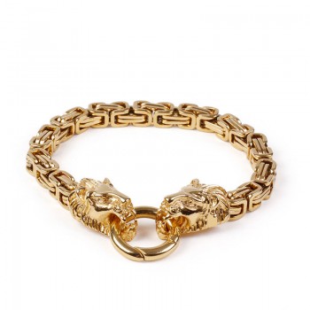  Cross Border Men's Imperial Chain Lion Bracelet