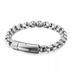 New fashion retro style biker men's titanium bracelet chain biker chain hand jewelry