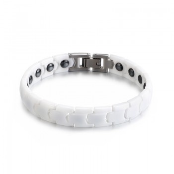 White ceramic bracelet
