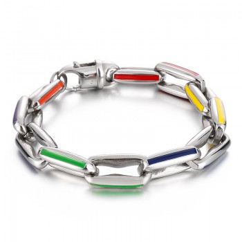 Hip-hop splicing Cuba dazzling bracelets