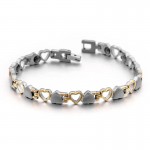  Love black bile magnet titanium men's and women's bracelets for gifts