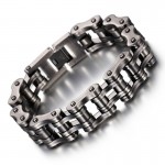   Street titanium men's bicycle bracelet