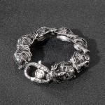   Cool Skull Men's titanium Bracelet