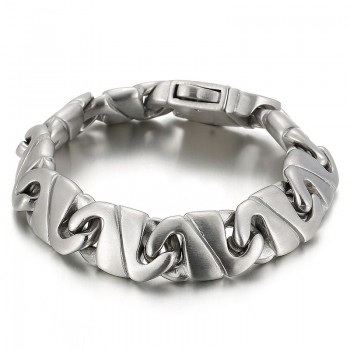  chic fashion titanium men's bracelets for gifts