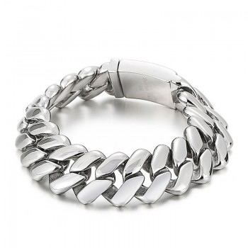  chic wind diamond-shaped titanium bracelet