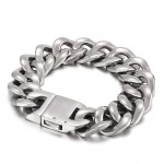  Cool men's hand jewelry fashion titanium glossy bracelets