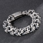 Exaggerated titanium men's bracelet hand jewelry