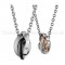 Three Circles Titanium Lovers Pendants