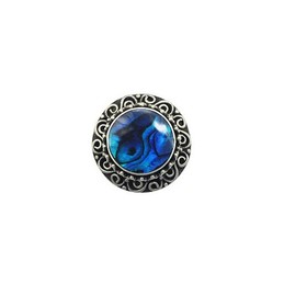 Striking Dark Blue Titanium Earrings