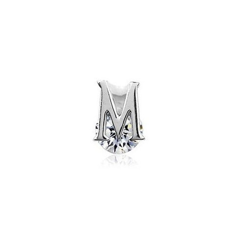 Fashion M-shaped Titanium Earrings
