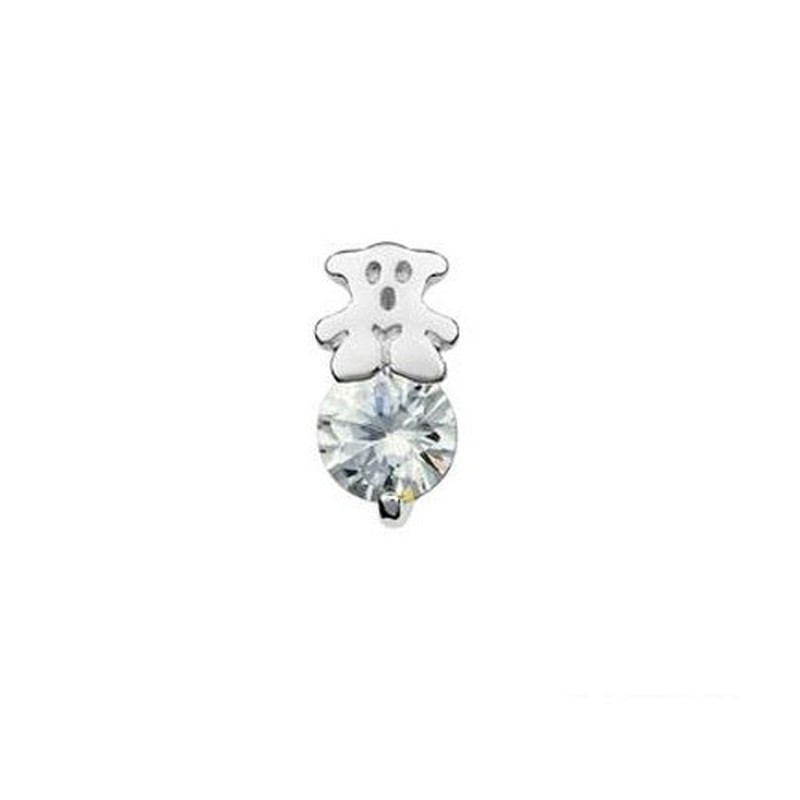 Cute Bear-shaped Titanium Earrings