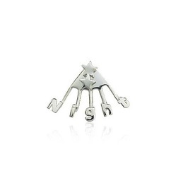 Personality NIGHT-Shaped Titanium Earrings