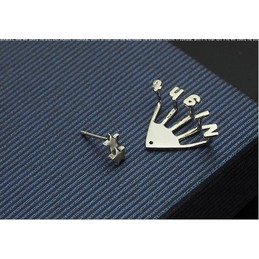 Personality NIGHT-Shaped Titanium Earrings
