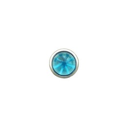 Beautiful Blue Titanium Earrings