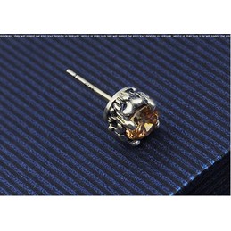 Noble Yellow Titanium Earrings 