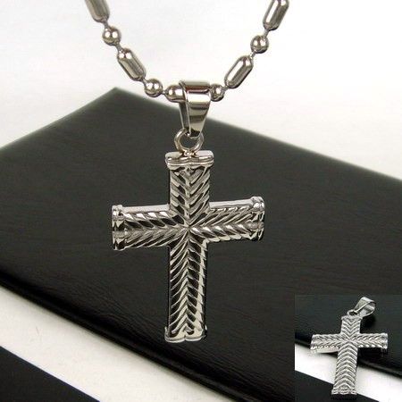 Man Exclusive Cross Pure Titanium Pendant Gift-New-£89 - Titanium ...