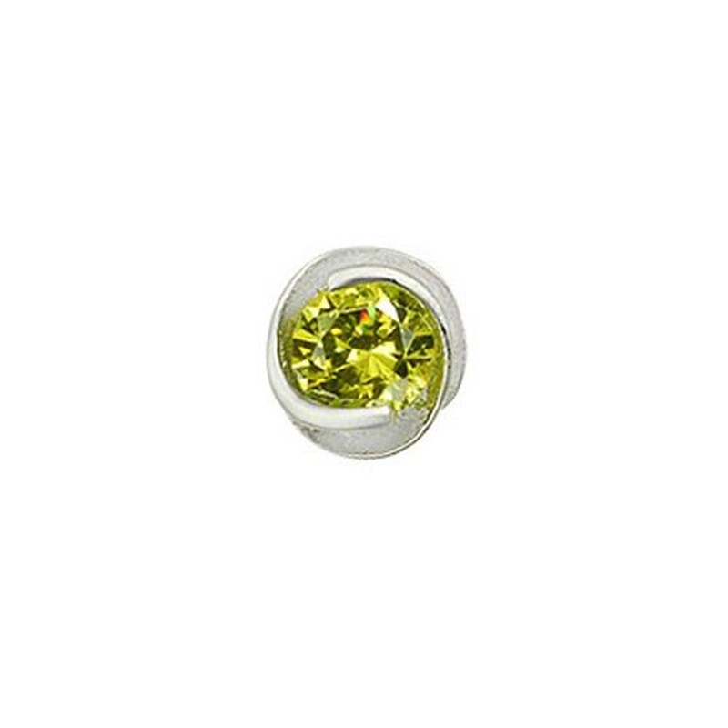 Beautiful Olive Green Titanium Earrings