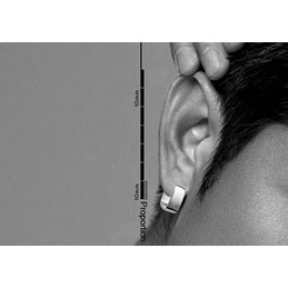 Silver Ring Titanium Earrings