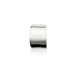 Simple Arc-shaped Titanium Earrings