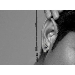 Mysterious Magic Hand-shaped Titanium Earrings