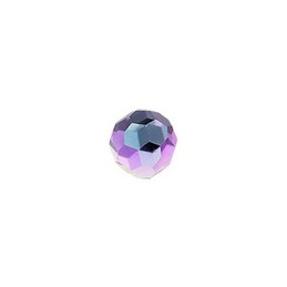 Purple Meteor-like Titanium Earrings