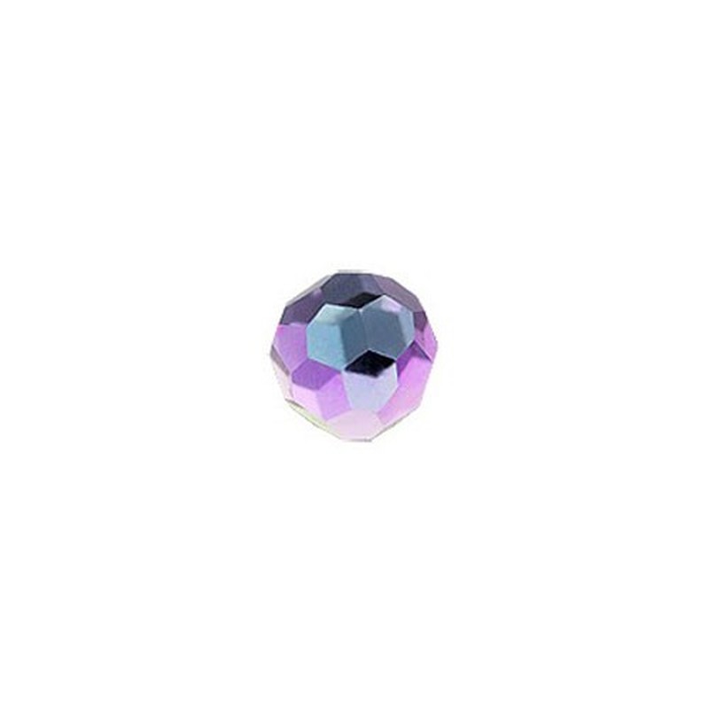 Purple Meteor-like Titanium Earrings