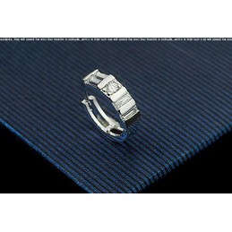 Ring Hollow Titanium Earrings