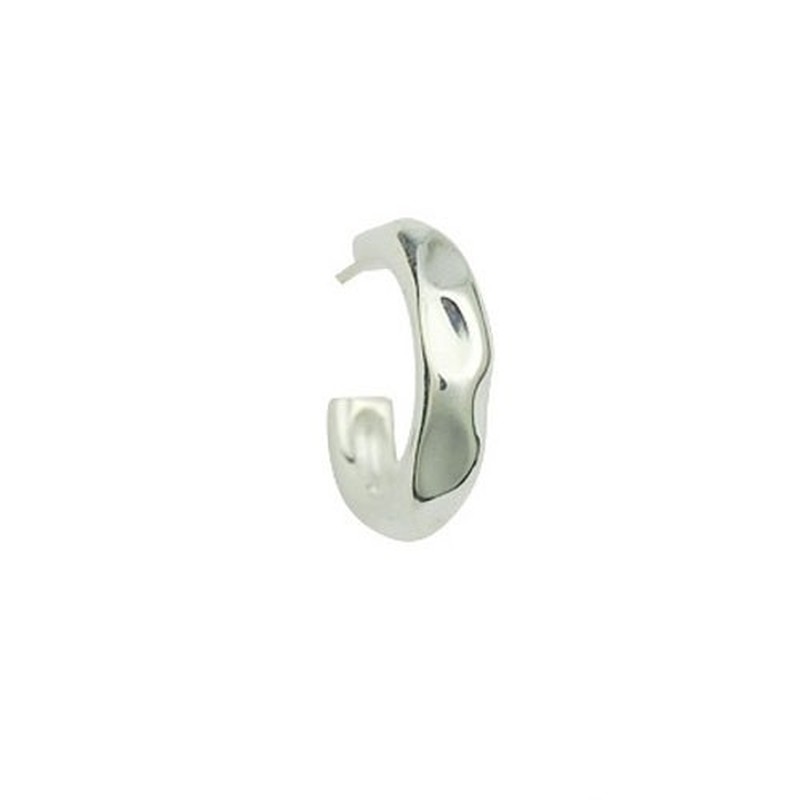 Rugged Annular Titanium Earrings