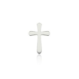 Simple Cross-shaped Titanium Earrings