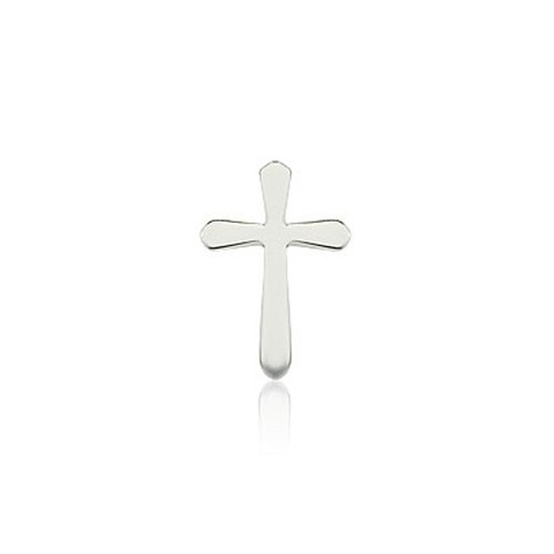 Simple Cross-shaped Titanium Earrings
