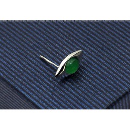 Beautiful Jade Eyes Titanium Earrings