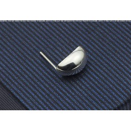 Simple And Beautiful Curved Titanium Earrings
