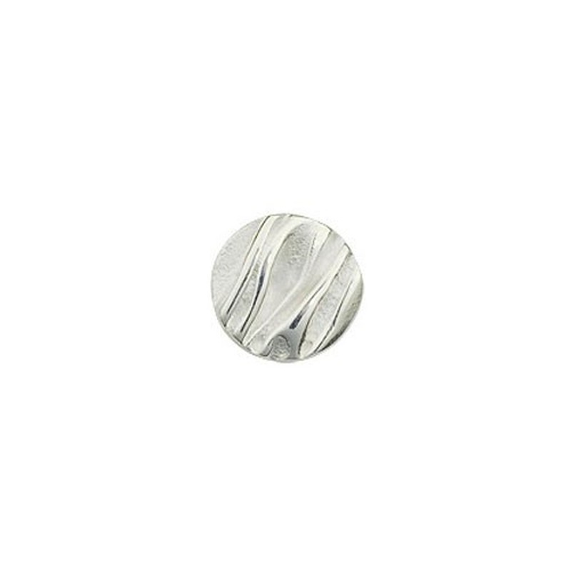 Noble Circular Stripes Titanium Earrings