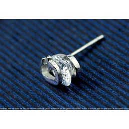 Cool Man Letter G Titanium Earrings