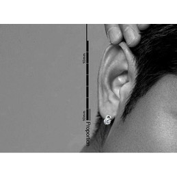 Cool Man Letter G Titanium Earrings