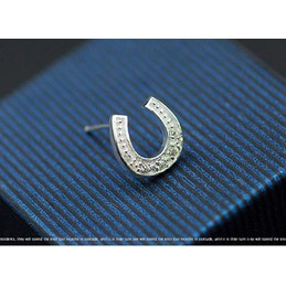 Cool Man letter C Titanium Earrings