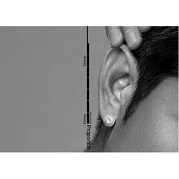 Dazzling Diamond Ring Titanium Earrings