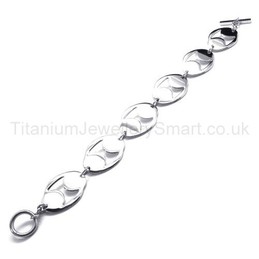 Fashion Cute Women's Titanium Bracelet 18373