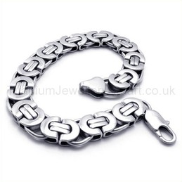 Silver Cute Titanium Bracelet 19261