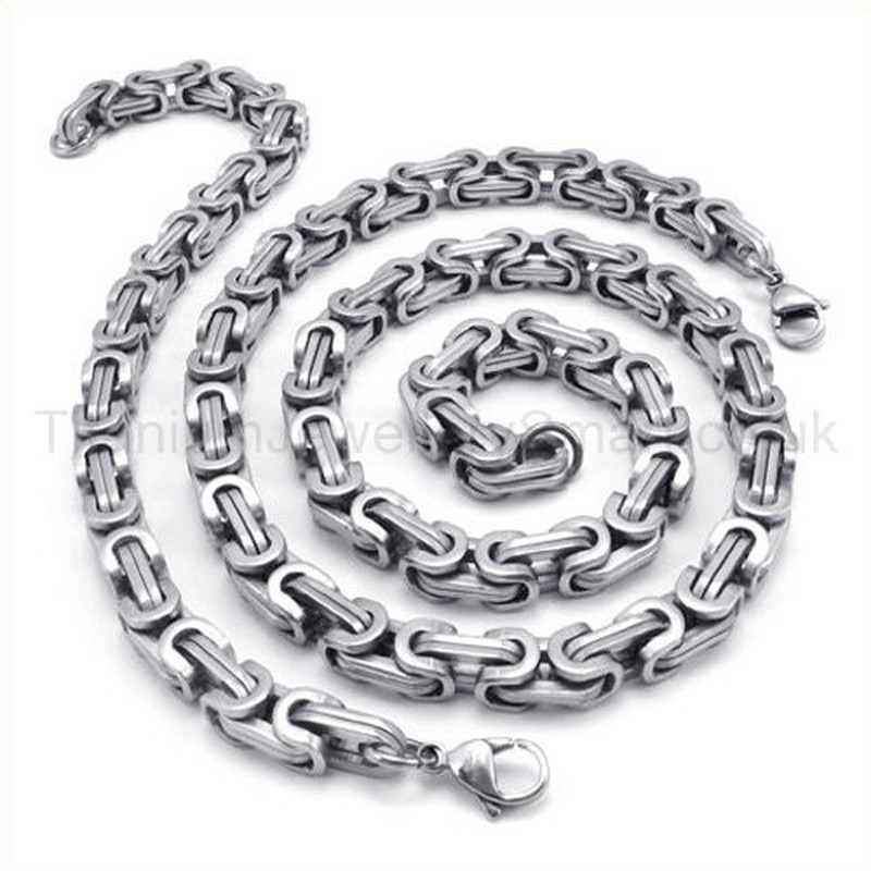 Fashion Mens Titanium Necklace 19210